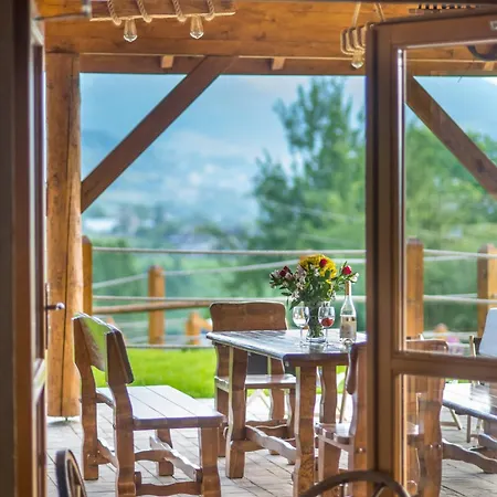 Chalet Zagroda Z Bala Z Basenem & Sauna & Balia Z Hydromasazem Slopnice