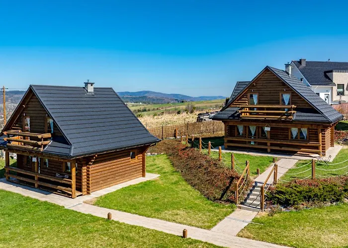 Zagroda Z Bala Z Basenem & Sauna & Balia Z Hydromasazem בקתה Slopnice